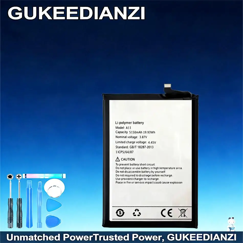 

Надежный аккумулятор 5150 мАч для мобильного телефона Umidigi Umi A11