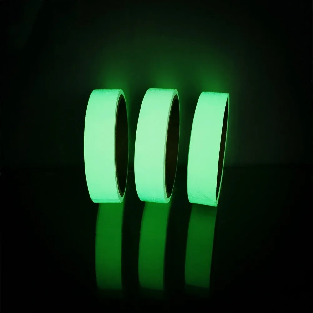 Glow In The Dark Tape Luminous Fluorescent Self-Adhesive Sticker Strip for Home Safety Decoration Warning Night Light