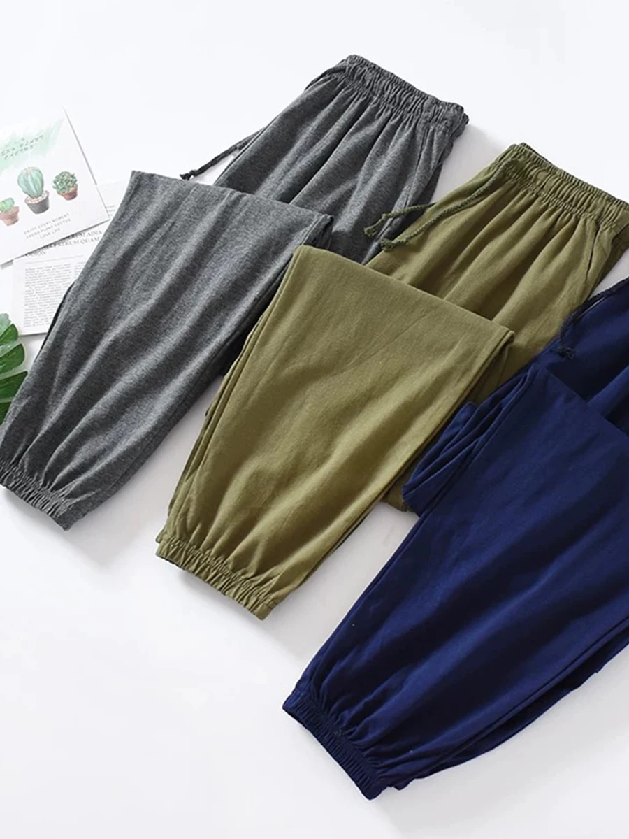 Pajama Pants Men's Pants Autumn and Winter 2025 New Loose Pants Printed Spring & Fall Home Pants