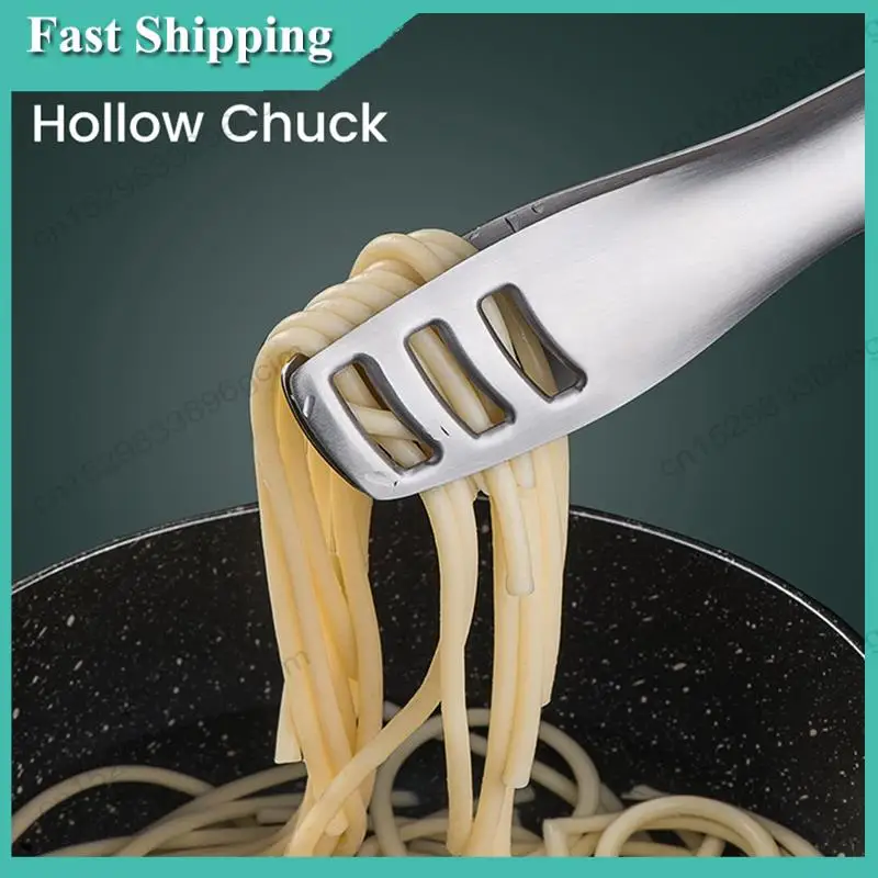 

-BABQ Barbecue Clip Extended Handle Steak Clip Gravity Automatic Opening And Closing Food Clip
