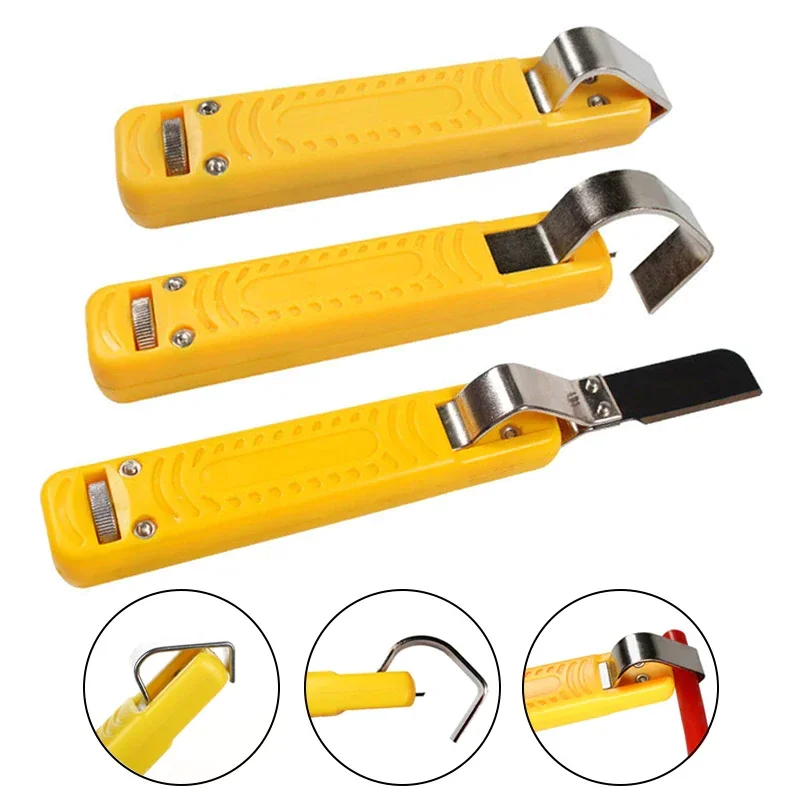 Mini Electrician Cable Stripping Wires Remove Insulation Layer Strip Skinning Knife Cable Stripper Wire Stripper For PVC LY25-1