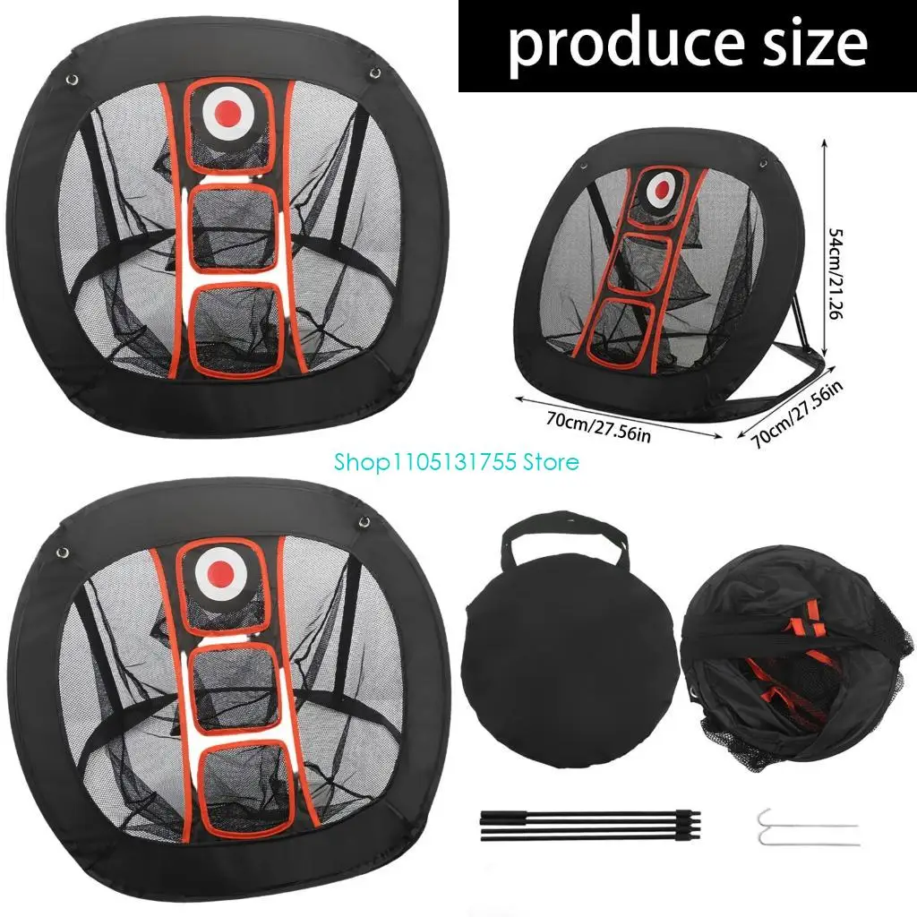 

K0EF High Quality Golf Hitting Net constructed Fiber Rods And Strong Nylon Fabric