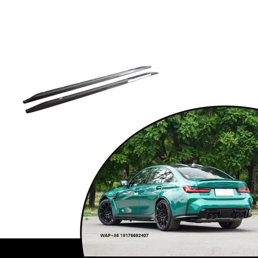 Seitenschweller aus echtem Carbon für BMW G80 M3 2021–2022