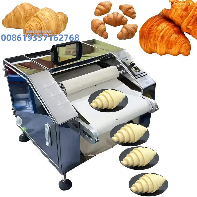 

Automatic Bread Dough Moulding Machine/Bakery Rolling Croissant Dough Croissant Moulder Making Machine