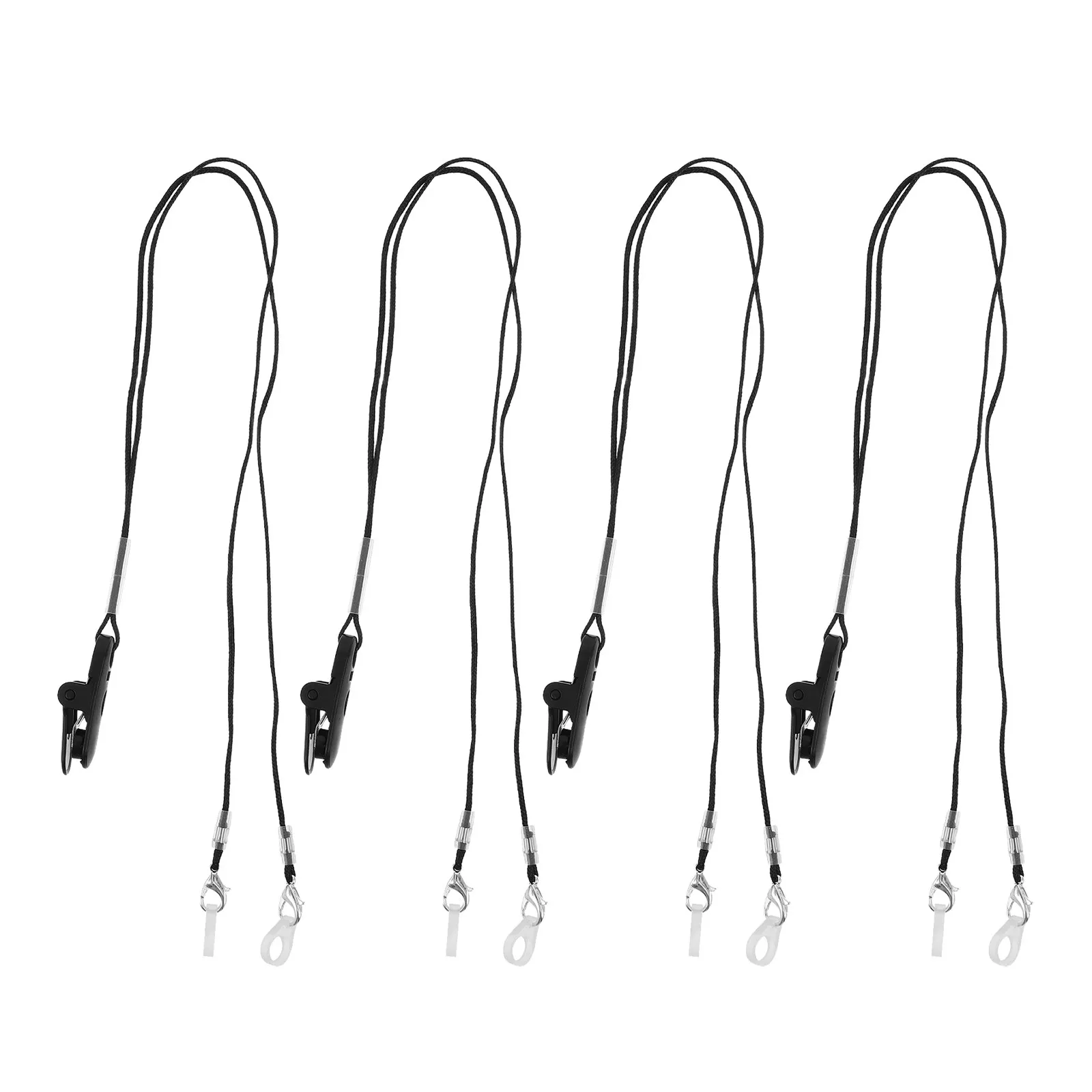 4Pcs Hearing Aid Anti-Lost Strap Clip Soft Ring Bte Holder Cord Senior Hearing Amplifier Ear Hook Retention Rope Anti-Drop - view 5