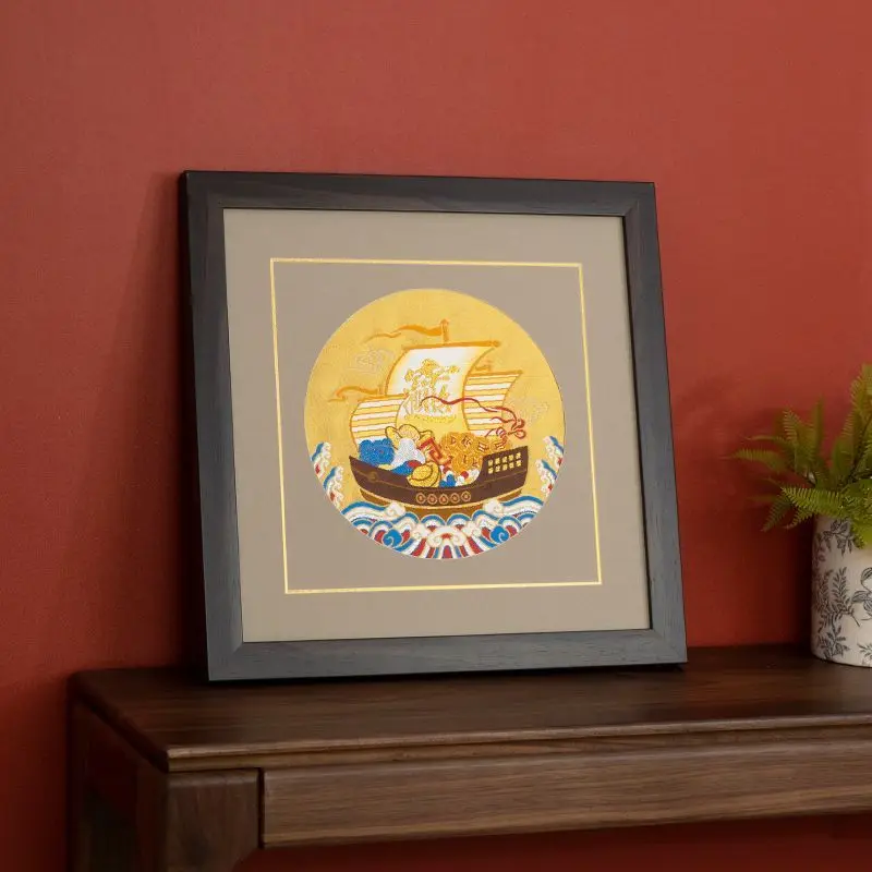 

Hanging painting living room office company housewarming decorative painting opening gift