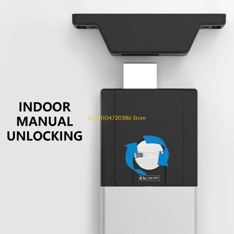 قفل ذكي K0EA، يتم التحكم فيه من خلال التطبيق، لا يوجد تركيب ثقب الحفر، تكنولوجيا لاسلكية دخول بدون مفتاح مع ميزات الأمان