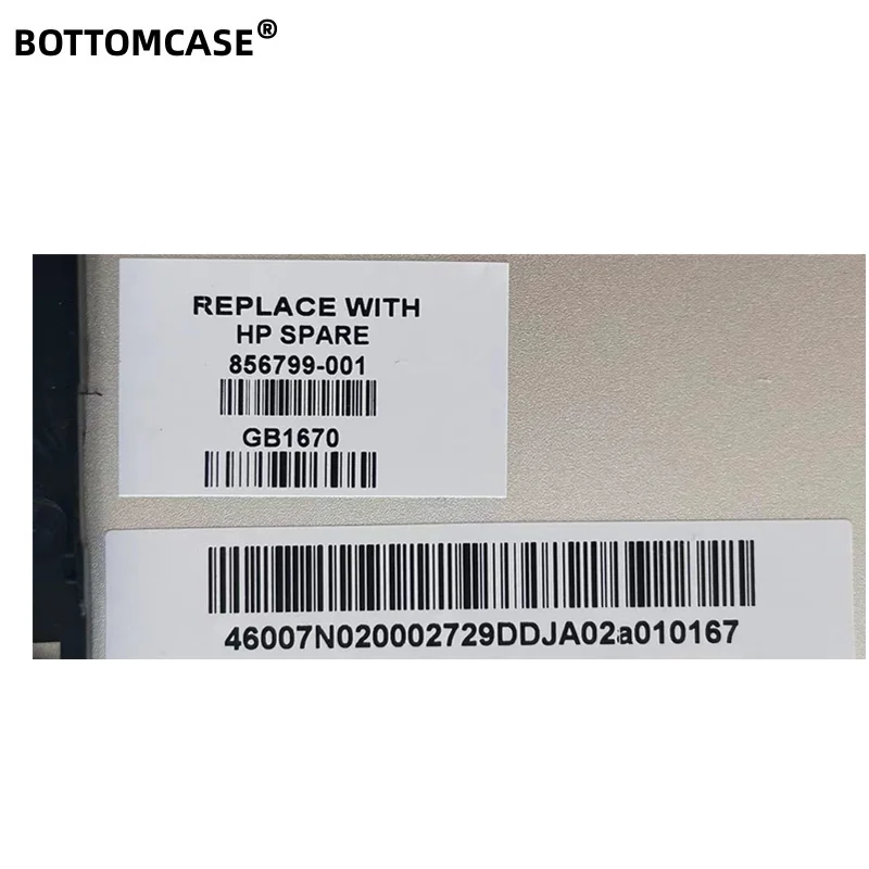 BOTTOMCAS رمادي فضي ل HP ENVY X360 15-acket 15-AR M6-AQ M6-AR محمول الغطاء الخلفي الإسكان العلوي Lcd الغطاء الخلفي 856799-001