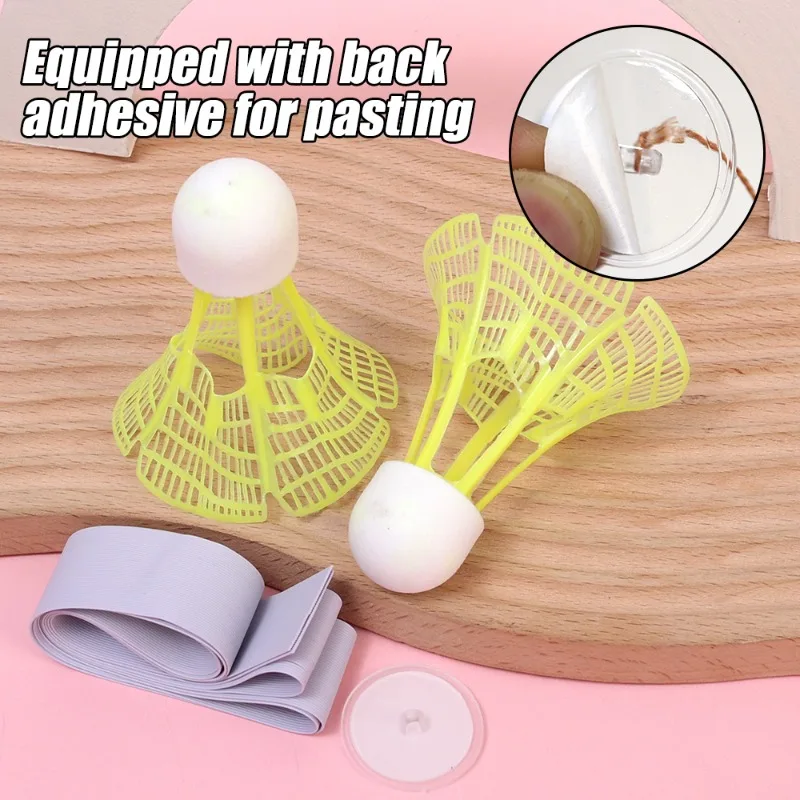 Portable Badminton Trainer Badminton Practice Robot Self-study Training Rebound Badminton Tool Professional Shuttlecock Supplies