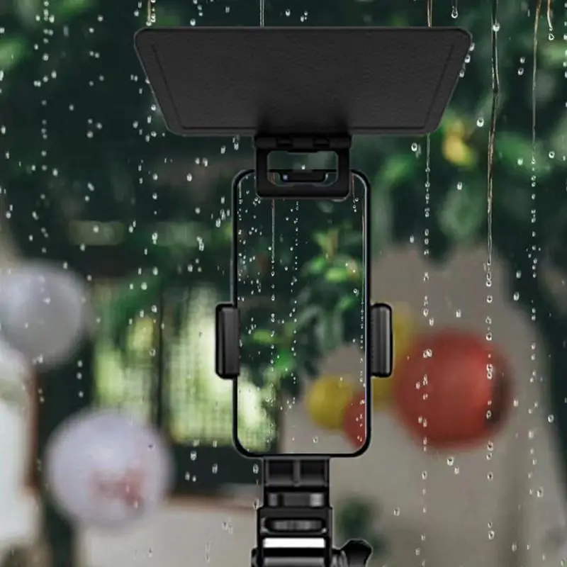 Telefon-Sonnenschutz für Fahrrad, blendfreier Sonnenschutz für Telefone, faltbares Handy-UV-Schutzpanel für Fahrzeuge, blendfrei