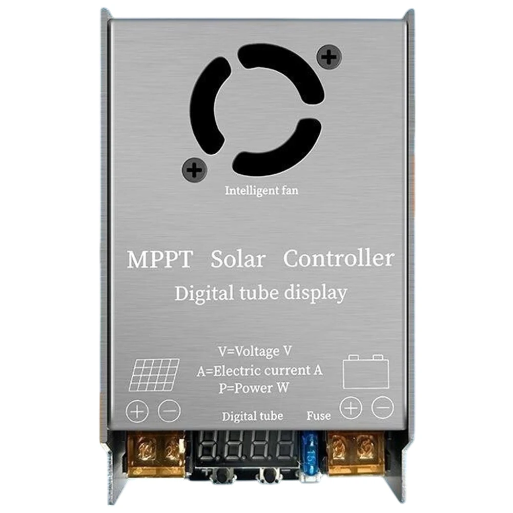 

1 шт. солнечный контроллер 450 Вт для солнечного контроллера MPPT Booster 9 В ~ 60 В входная зарядка подходит MPPT Boost светодиодный цифровой дисплей