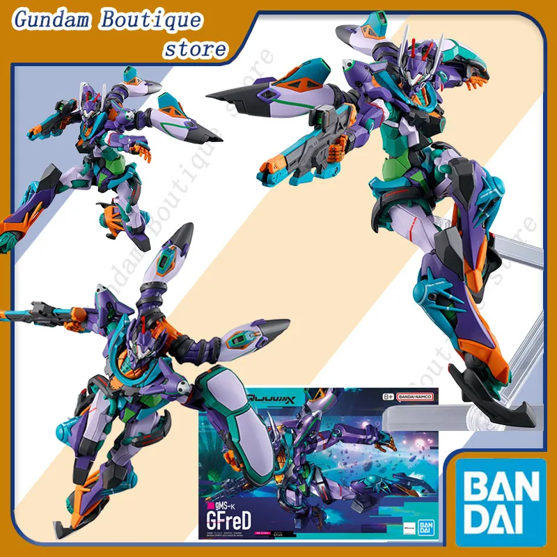 

Bandai Genuine HG GQuuuuuuX gMS-κ GFreD Gundam Anime Action Figure Robot Collectible Assembly Model Toy Ornaments Gift Children