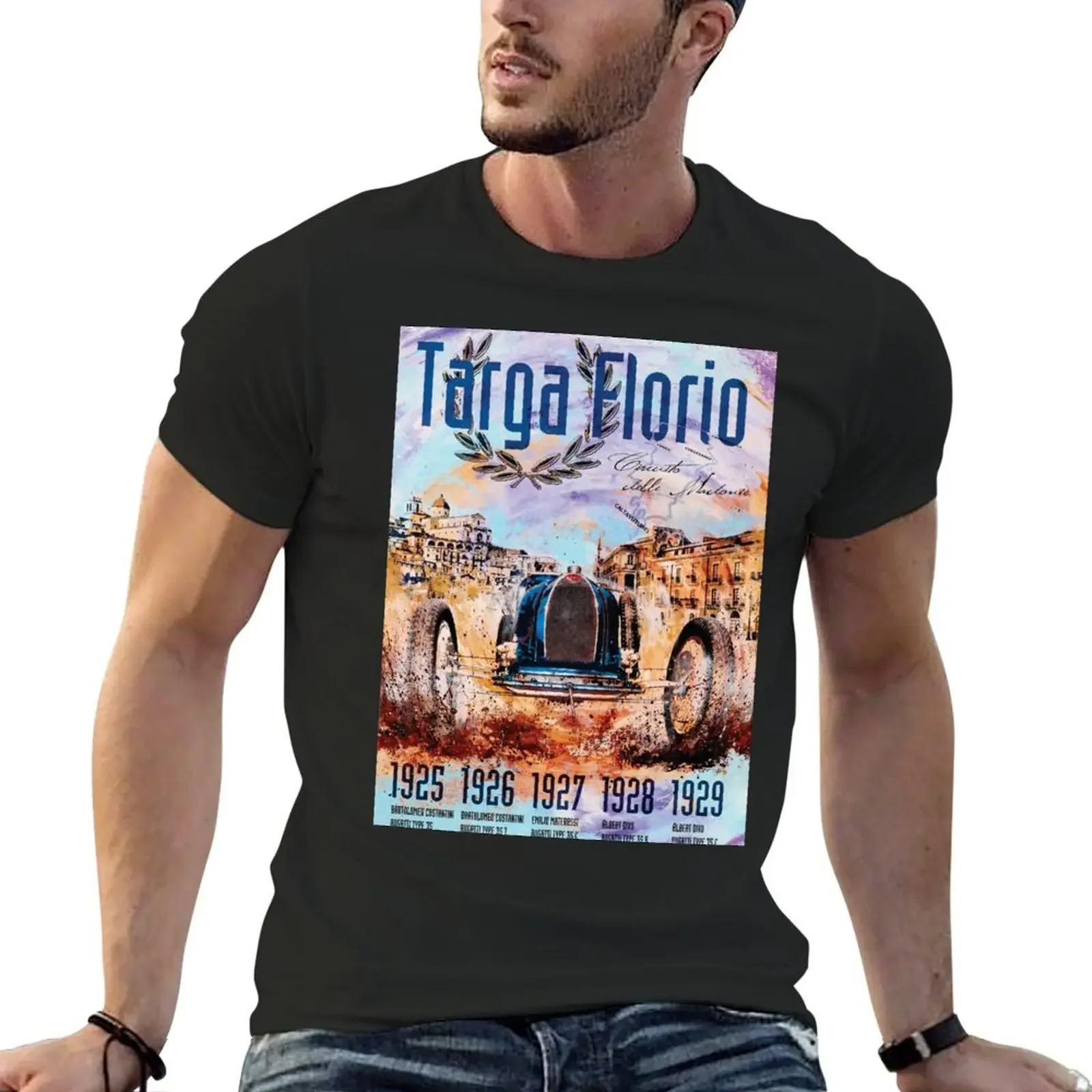 

Targa Florio ARTWORK T-Shirt sports fans oversizeds oversized t shirt plain black t shirts men