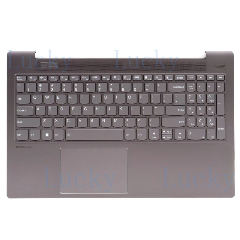 f  New For IdeaPad 5 15IAL7 82SF 5-15ABA7 82SG Palmrest Upper Case US Backlit KB FP