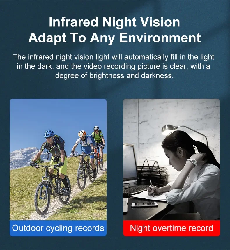 كاميرا صغيرة عالية الدقة رقمية Espia Camara للرؤية الليلية Espion Kamera المنزل الذكي مشبك خلفي صغير Bodycam تسجيل الفيديو Fotografica