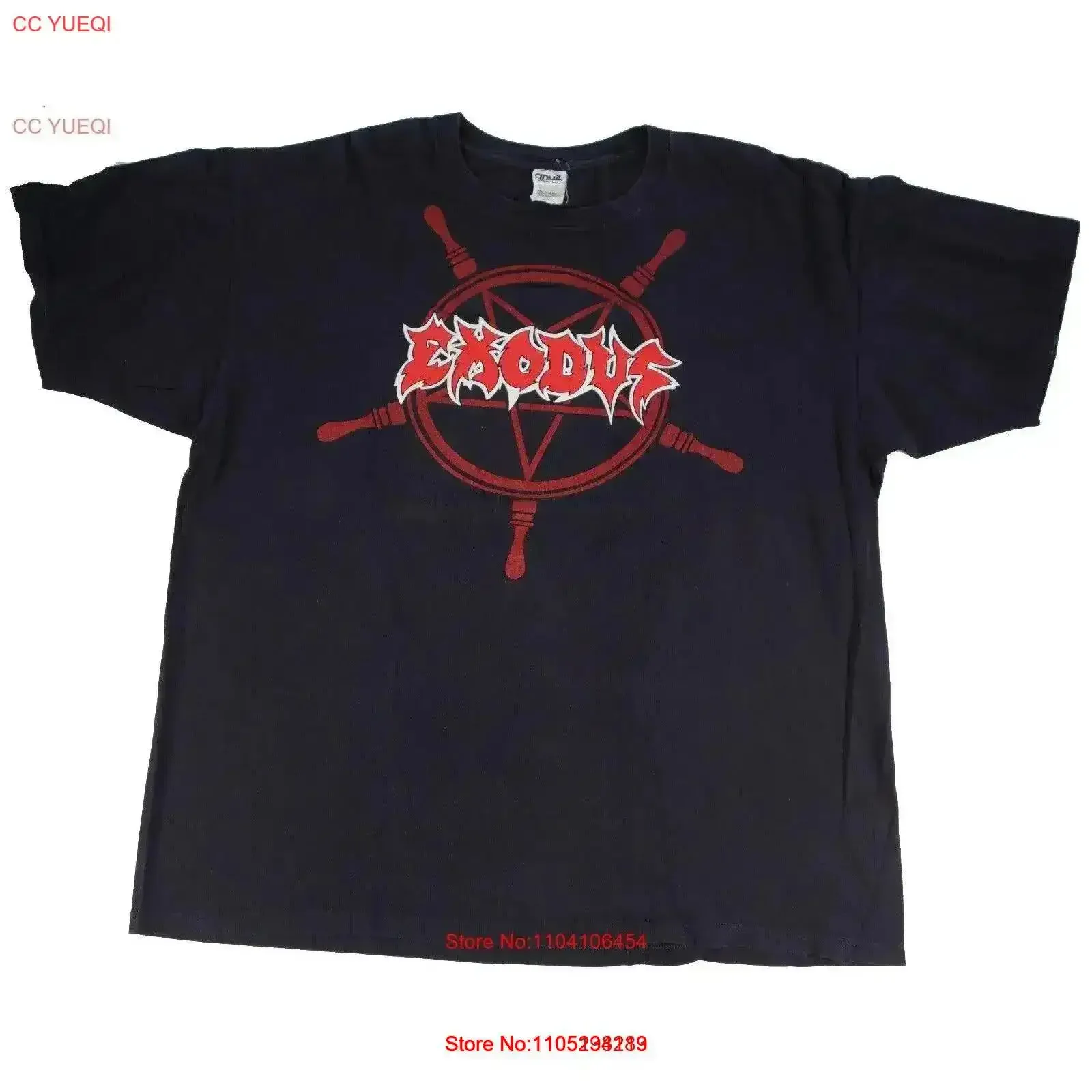 EXODUS Booze Cruise 2011 Tour T Shirt XXL thrash heavy metal event festival vintage Washed designer clothes Breathable Soft