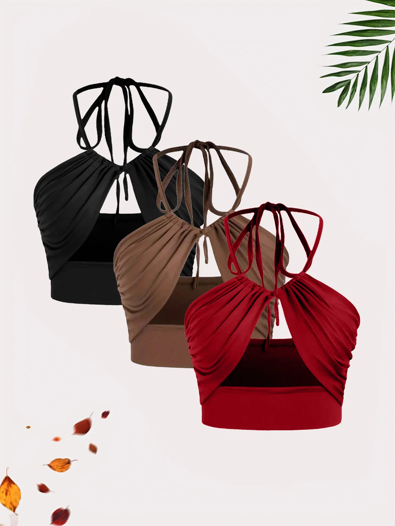 

Новый модный, модный и сексуальный женский комплект из трех предметов.