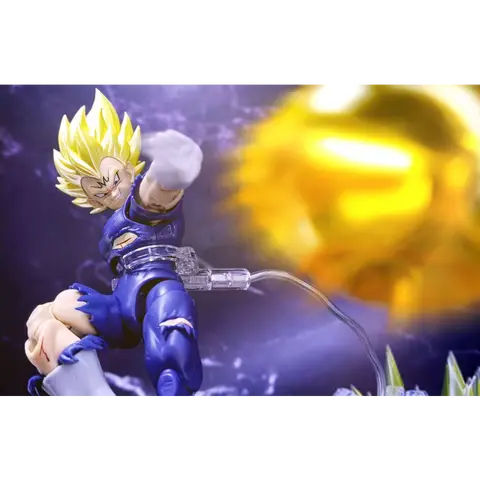 【Levereras inom 24 timmar efter köp】Black Hole Toys & TK Dragon Ball Z SHF Super Saiyan SSJ Majin Vegeta Battle Damage Vegeta 10 best sales Goku Black - №7