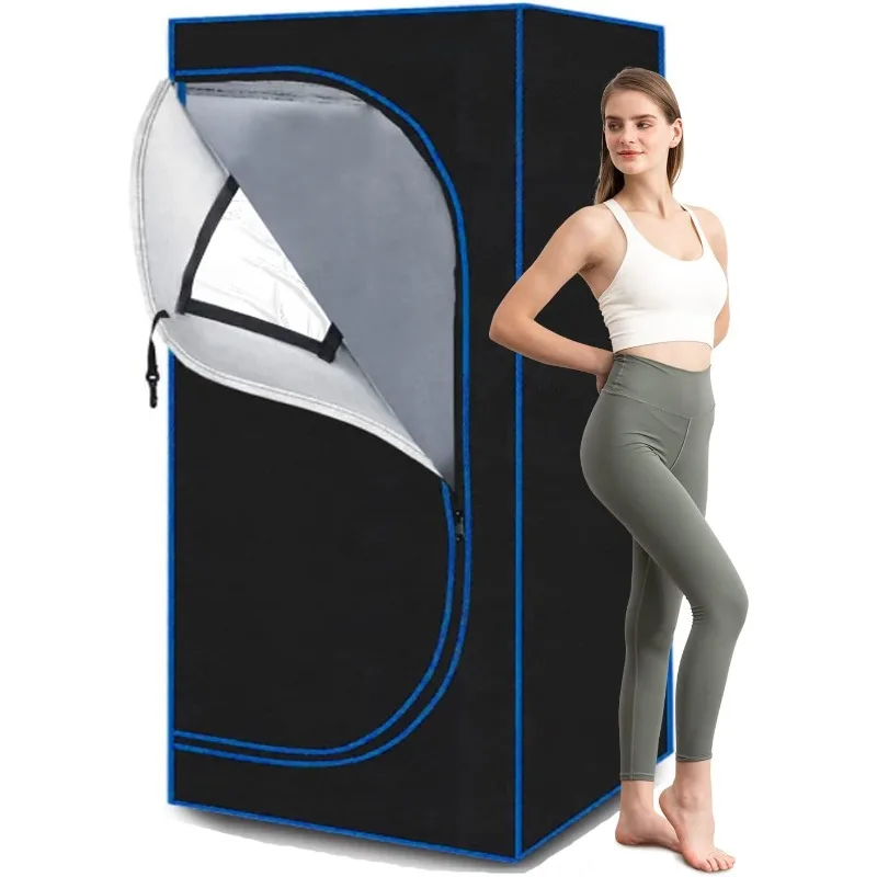 Full Size Personal Steam Sauna Tent for Home, Portable 1 Person Full Body Steam Spa for Relaxation, Detox Therapy