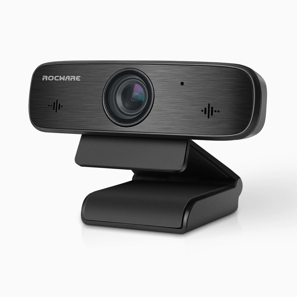 

Rocware 4X 1080p Webcam with Microphone for Personal Zoom Meeting, Teams Meeting, Hybrid Working Usb Web Camera BYOD Webcam