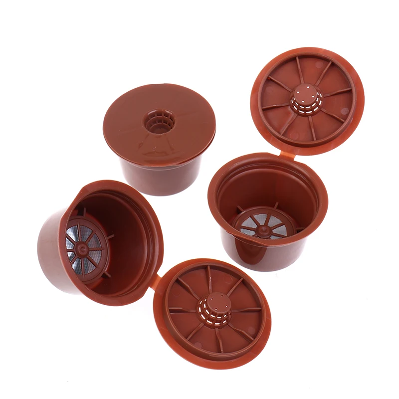 3pcs Reusable Coffee Capsules For Caffitaly Refillable Coffee Pods Plastic Fit For Caffitaly Coffee Filter Coffee Accessories