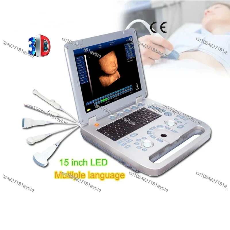 digital portable 3D ultrasound machine with echograph ultrasound system and echocardiography price