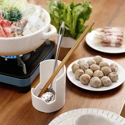 Spoon Pot Lid Holder Cooking Utensil Rest Household Kitchen Fork Spatula Storage Stand Multifunction Organizer Tools