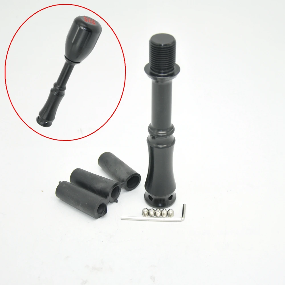 Alumínio Shift Knob Extensão para o carro, Lever Extender, manual Gear Shifter, 11,5 centímetros, 4,5\