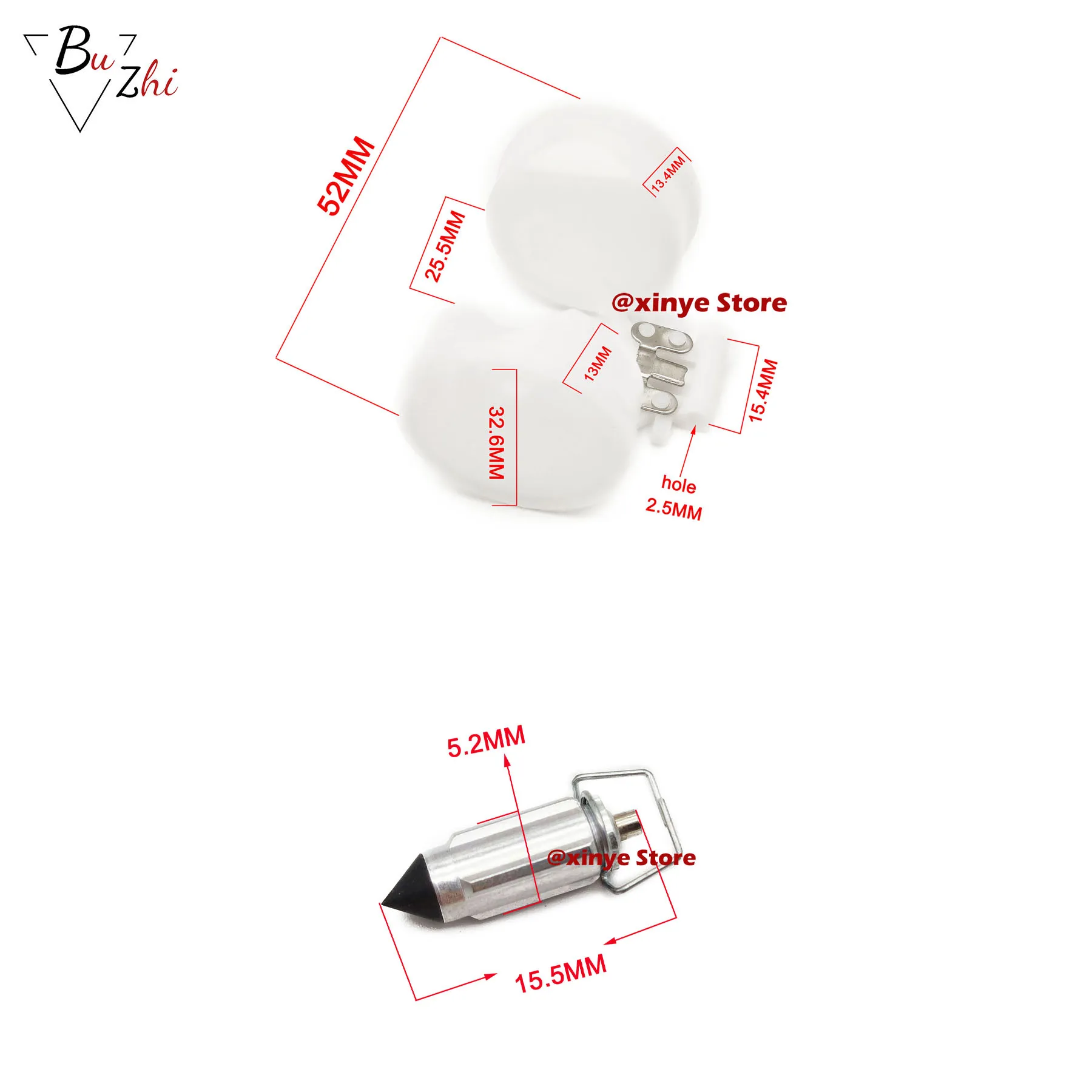 Carburetor repair kit for Kawasaki Zephyr400 Zephyr ZR400 ZR 400 C1 C2 C3 C4 C5 C6 C7 Fuel System float  plunger diaphragm