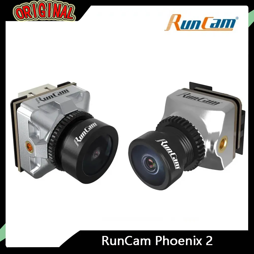 

RunCam Phoenix 2 Nano Freestyle FPV Camera 1000TVL CMOS with PAL/NTSC Switchable Video Output for Drone Quadcopter