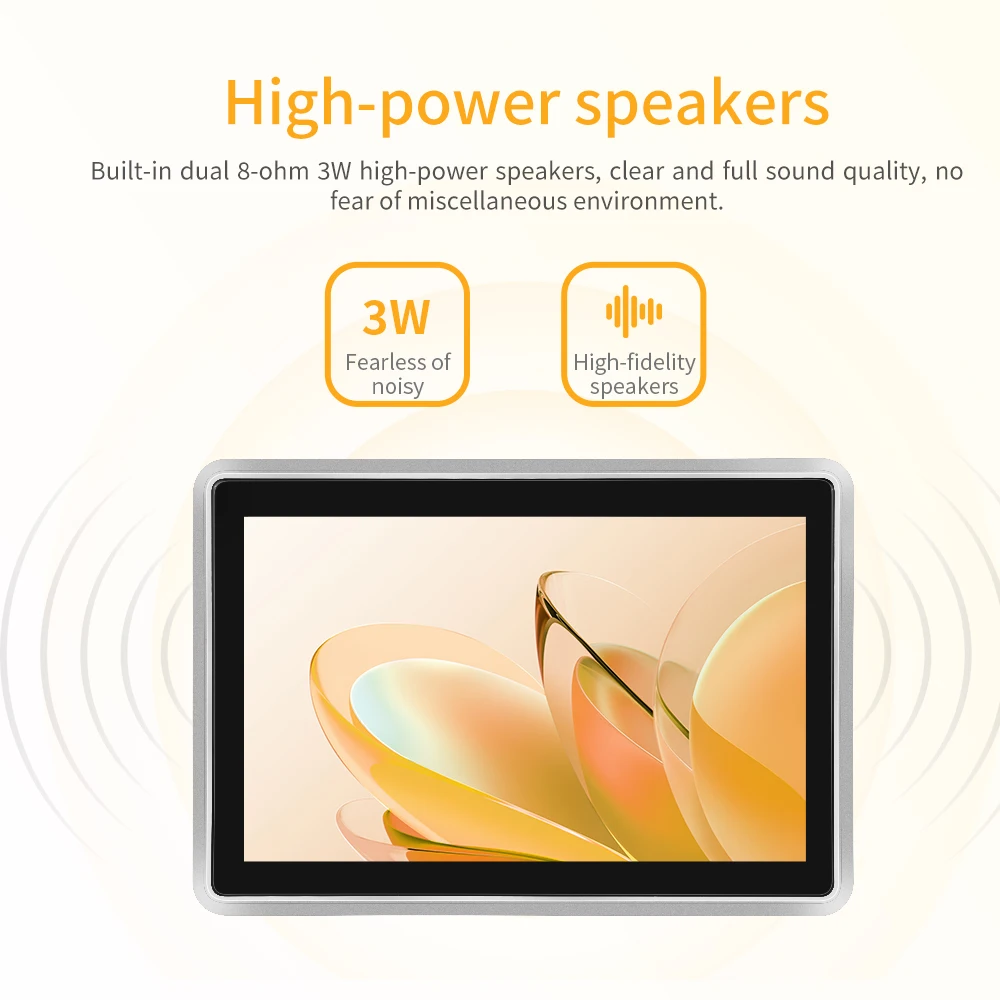 IXHUB 10,1 Zoll Android Ubuntu Touch Panel PC mit POE-Lautsprecher 1280*800 Industrieller kommerzieller eingebetteter All-in-One-Touch-Computer