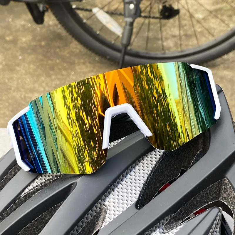Oversized Outdoor Cycling Sunglasses UV Protect Glasses Bike Eyeglasses Sun Shades Sports Fishing Glasse Goggles UV400 image 5