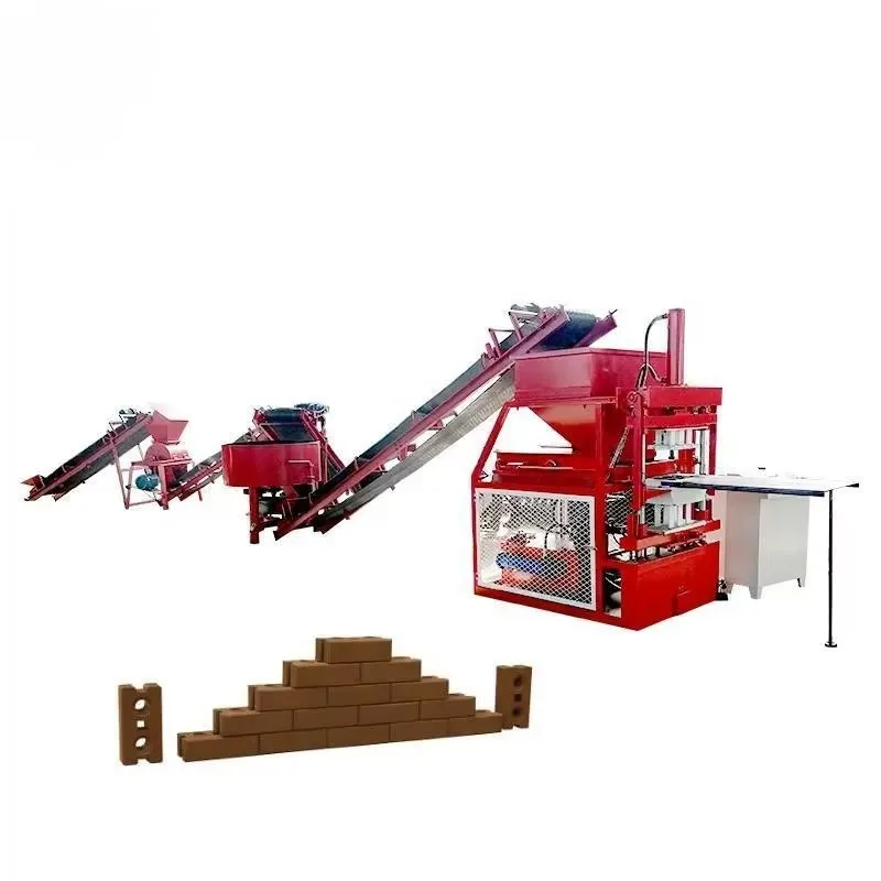 Brick Making Equipment Eco Friendly Compressed Block Press Manual Interlocking Machine for Sustainable Construction Customized