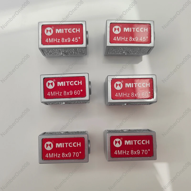 

Digital Mitech Original 4MHz 8x9mm 45 60 70 Degree Angle Beam Probe Transducer Apply for Mitech Ultrasonic Flaw Detector