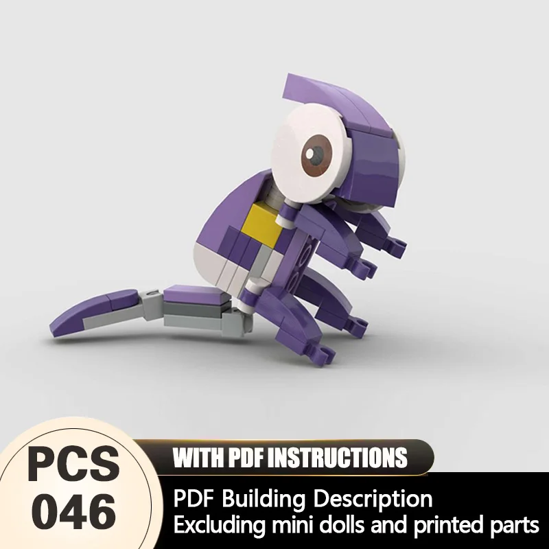 

Creators Animal Series Model MOC Building Bricks Magical Reptile Modular Technology Gifts Holiday Assemble Children Toys Suit