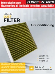 WESTGUARD-Carvão ativado Air Cabin Filter, DAIHATSU Terios 1.5, FIAT Sedici(189), Suzuki Swift Baleno SX4, Toyota GT 86 MK7012