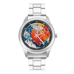 The Great Wave Off Quartz Watch Kanagawa at Sunset Exclusive Man Wrist Watch Photo Stainless Fitness New Wristwatch