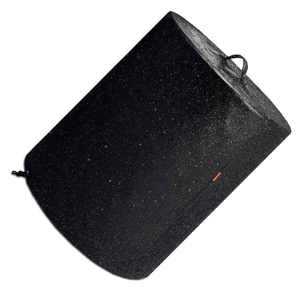 600D Weatherproof Cover for Outdoor Heater and Oven Brazier Featuring PVC Oxford Construction and Wind-Secure Straps