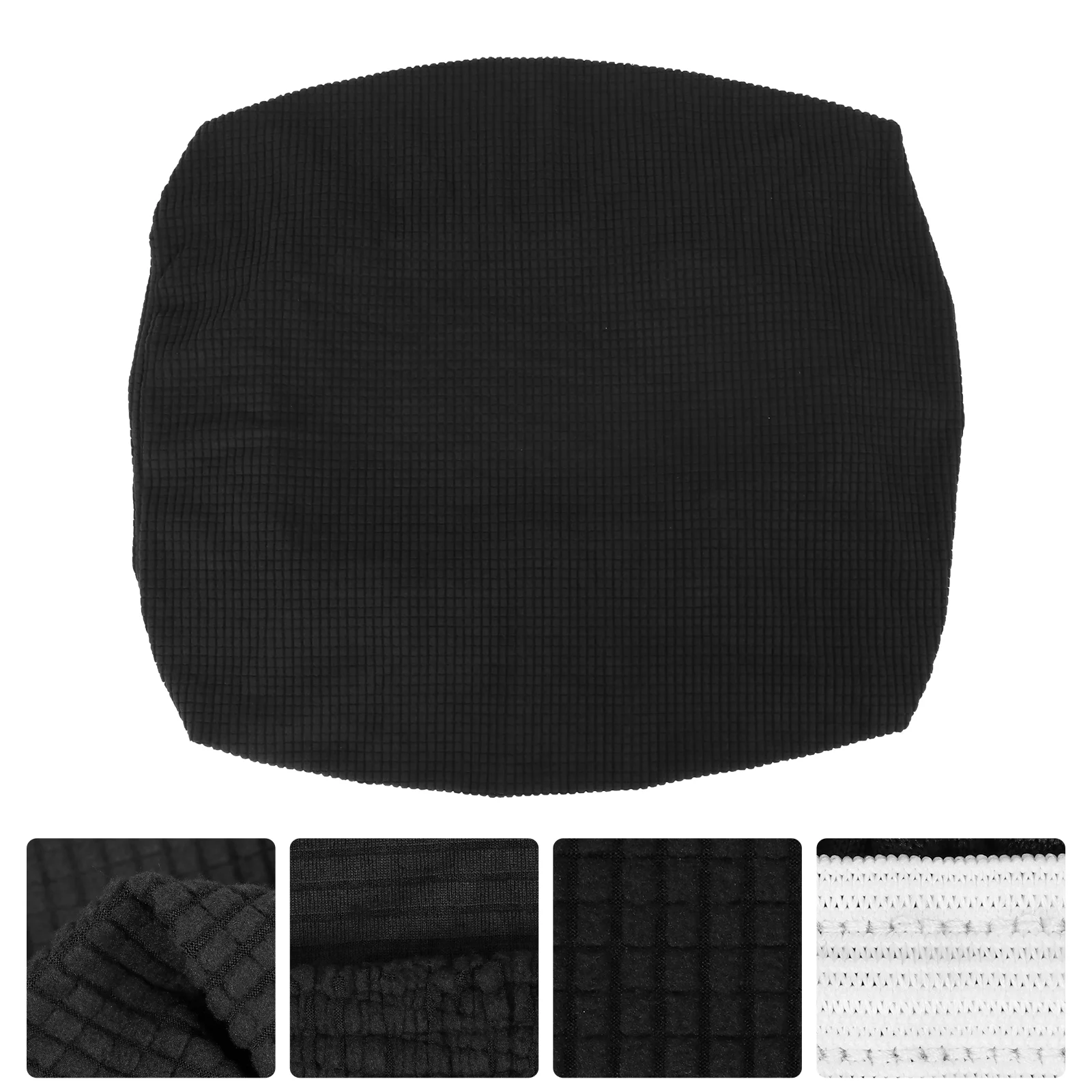 Stretchy Household Piano Stool Cover Simple Thickening Bench Protective Cover Polyester Piano Stool Cover