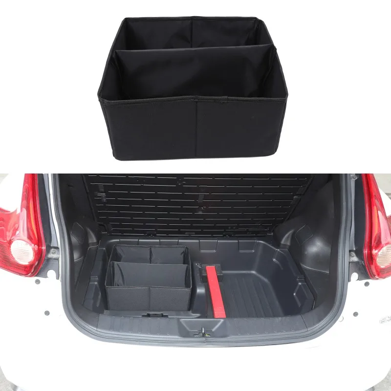 

For Nissan Juke/Infiniti ESQ 2011-2019 Car Rear Trunk Storage Box Organizer Tray Collapsible Tool Cargo Storage Compartment