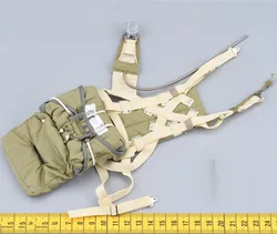 DID 80165 WWII Series Soldier Action Garand Parachute Bag Caps Belt Accessories Fit 12