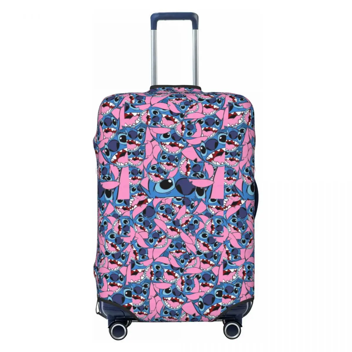 

Custom Stitches Manga Anime Travel Luggage Cover Dust Proof Suitcase Cover Protector Fit 18-32 Inch
