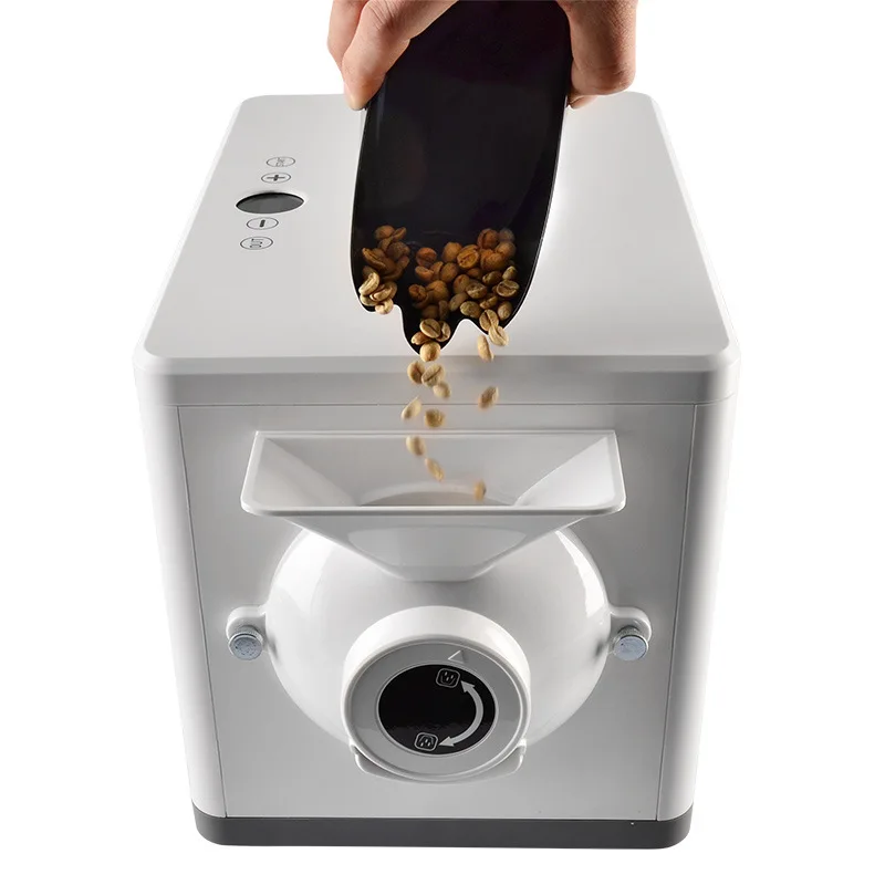 Commercial coffee, grains, and sesame baking machine with intelligent large capacity and timed temperature regulation