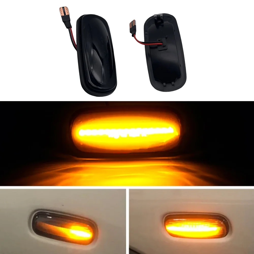 

2 шт. светодиодный повторитель, индикаторная лампа, боковой габаритный фонарь для Land Rover Discovery 2 1999-2004 для Land Rover Freelander 1 2002-2005