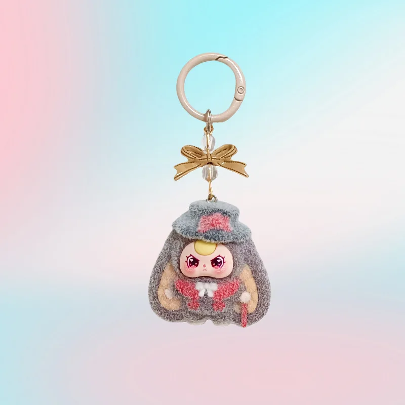 أفخم الطفل المفاتيح قلادة Bowknot حقيبة معلقة معلقة للهاتف المحمول ديكور سحر كيرينغ سيارة على ظهره ديكور هدية #2