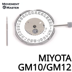 Japan Original MIYOTA GM10 Movement Electronic Single Calendar Movement New Three Hands GM12 Watch Movement Accessories