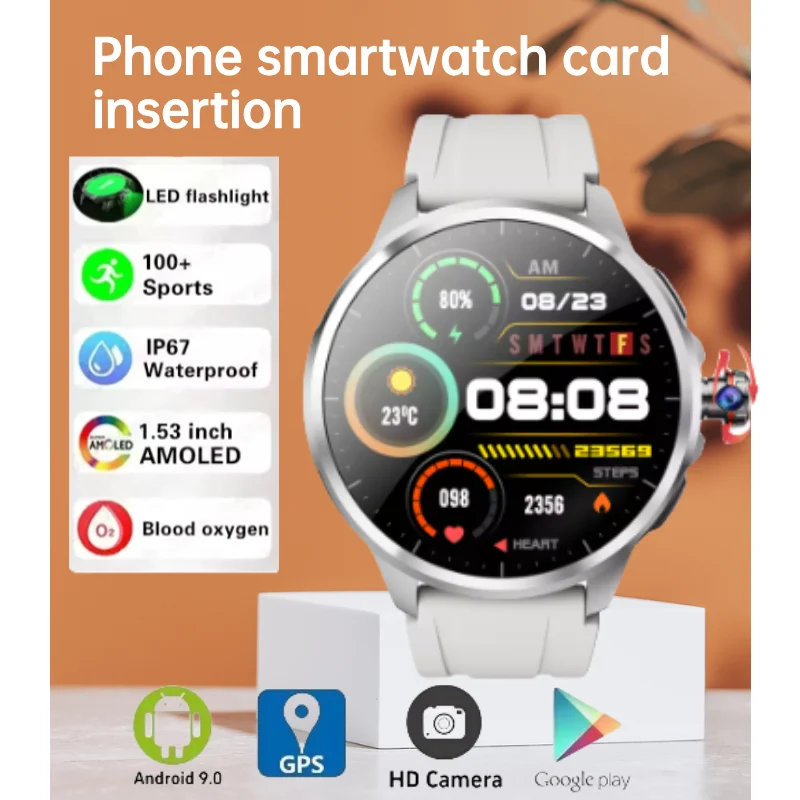 

GoldenSpike H99 5G All Network Смарт-часы GPS WIFI 256 ГБ Rom Game Video Смарт-часы Google Play Store 1,95-дюймовый экран Amoled