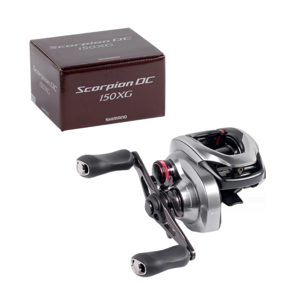 Original 2021 SHIMANO Scorpion DC Baitcasting Fishing Reel 6.2-8.5