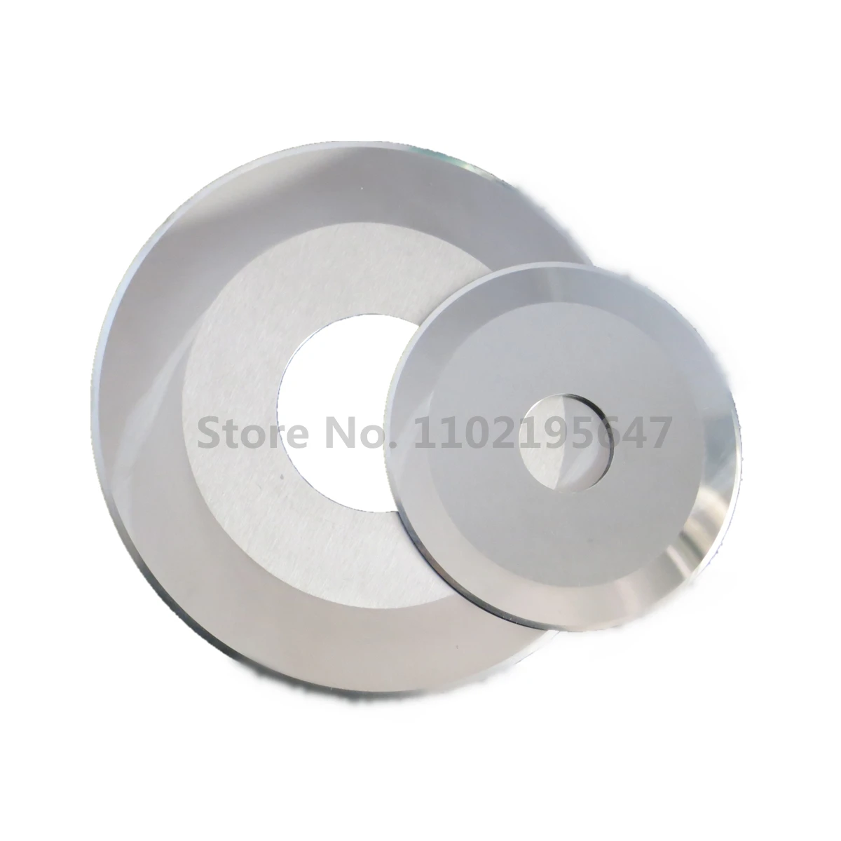 Imagem -04 - Faca Circular Plana com Borda Dupla Corte Lâmina Redonda Couro Ferramentas de Corte Fita de Papel Tubo Flip Cloth 45150 mm 10 Pcs