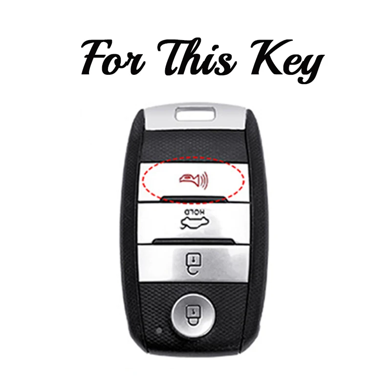 3 Buttons TPU Car Key Cover Case Holder for Kia Optima Sorento Niro Soul for Kia KX3 KX5 K3S RIO Ceed Cerato Auto Shell Fob